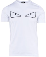 FENDI Kemeja-T Leher Bulat Cetakan Lengan Pendek Putih. FAF532A78JF0-ZNM Order FENDI Kemeja-T Leher Bulat Cetakan Lengan Pendek Putih. FAF532A78JF0-ZNM