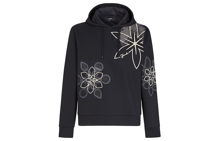Fendi Printed Sweatshirt Men’s Black FY0212ABP1F0QA1