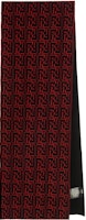 FENDI Red Alphabet Print Fashion Cozy Knit Scarf Unisex. FXS124ALGSF0RP9 FENDI Red Alphabet Print Fashion Cozy Knit Scarf Unisex. FXS124ALGSF0RP9