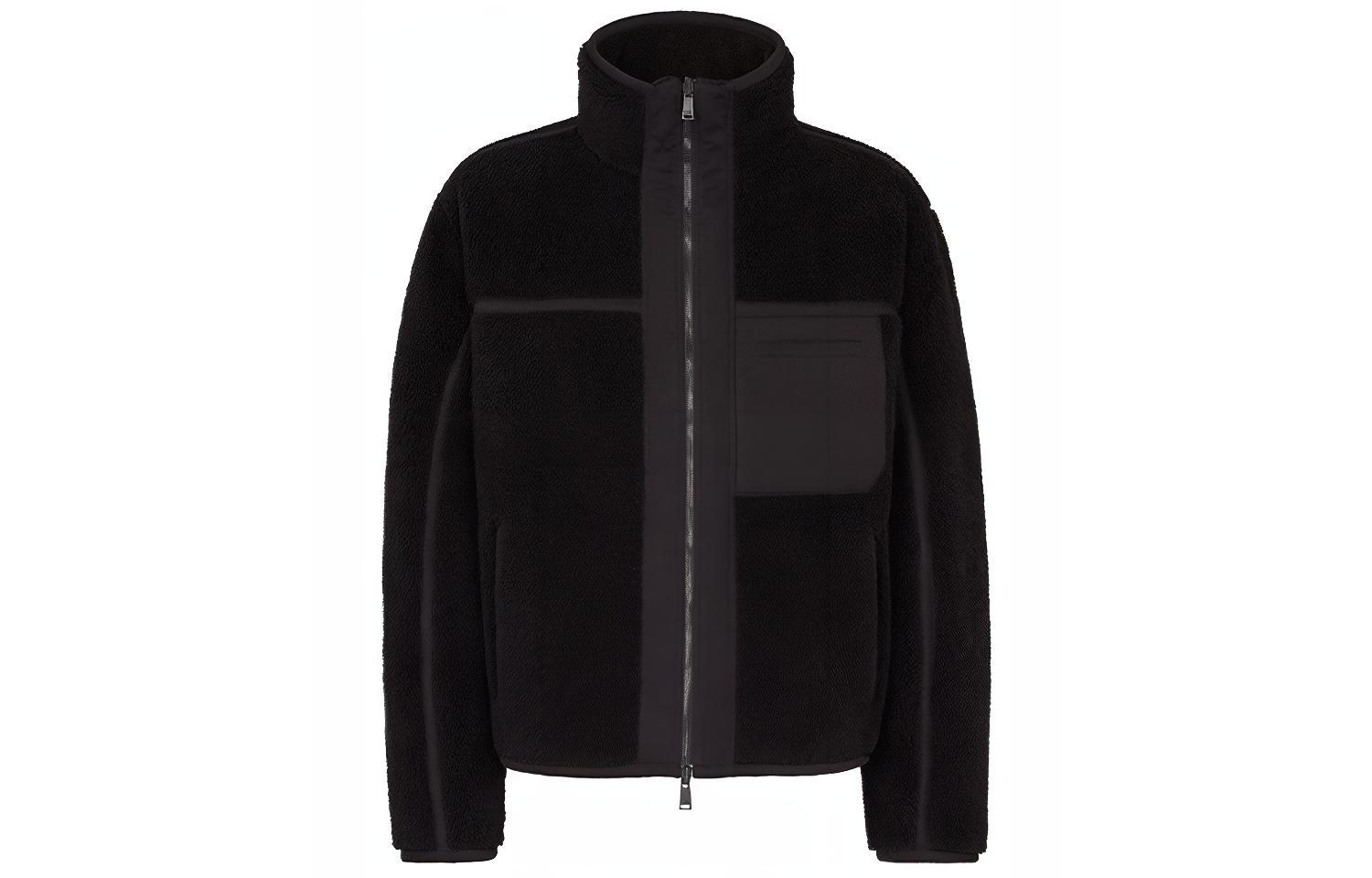 Fendi Reversible Contrast Panel Jacket - Black FW1112AI6BF0QA1
