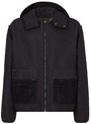 FENDI Reversible Detachable Hood Down Jacket Black. FAA823AGBCF1AXX Buy FENDI Reversible Detachable Hood Down Jacket Black. FAA823AGBCF1AXX