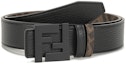 Lookbook FENDI Reversible FF Monogram Leather Belt Black/Brown 3.5cm 7C0432AEU9F148A