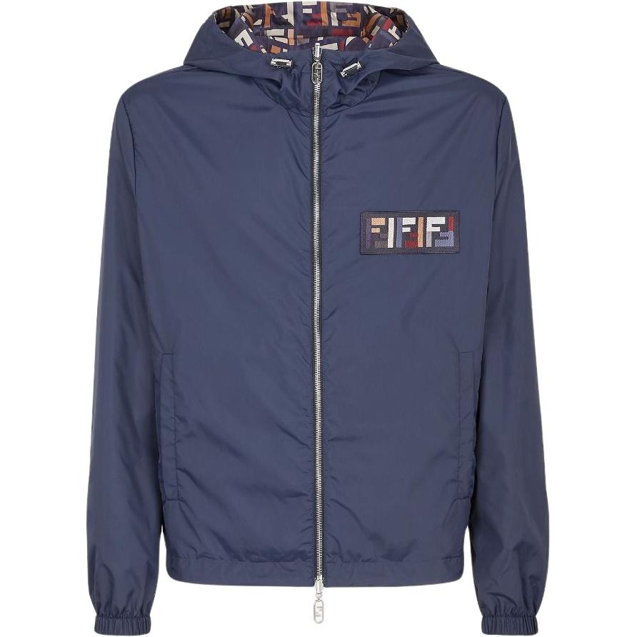 Fendi Reversible Logo Print Hoodie Jacket FW24 Limited Edition FW1088ATC9F0QB0