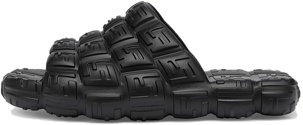 Fendi Rubber Fashion Sandal 'Cloud Wide Strap Black' 7X1573AMFGF0QA1 Buy Fendi Rubber Fashion Sandal 'Cloud Wide Strap Black' 7X1573AMFGF0QA1