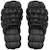 Sandal Fesyen Getah Fendi 'Cloud Strap Lebar Hitam' 7X1573AMFGF0QA1