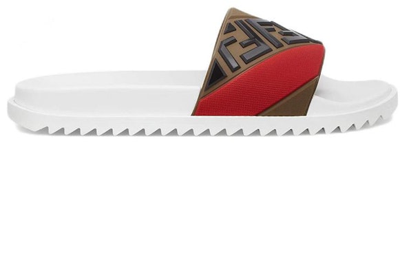 FENDI 芬迪 寬飾帶橡膠時尚拖鞋 拼色 Order FENDI 芬迪 寬飾帶橡膠時尚拖鞋 拼色