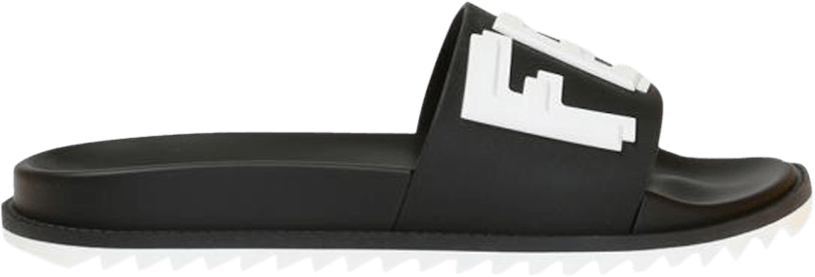 Fendi Sandal Karet Logo 'Hitam Putih' 7X1148-A373-F13BT Buy Fendi Sandal Karet Logo 'Hitam Putih' 7X1148-A373-F13BT