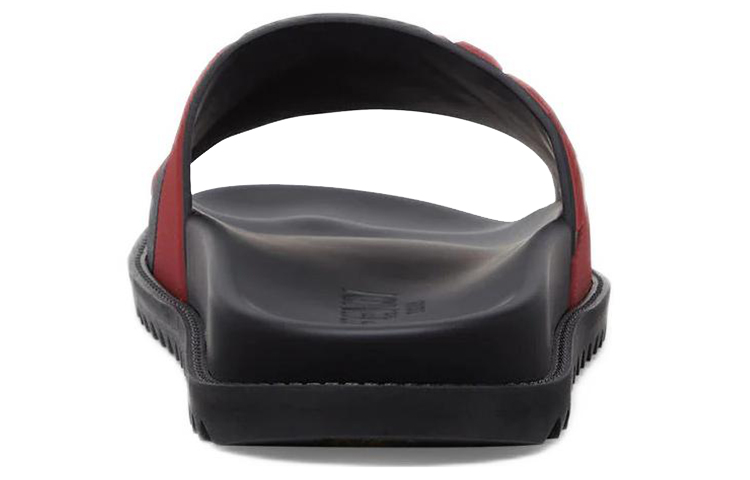 Fendi Rubber Logo Slides 'Red Black' 圖 5