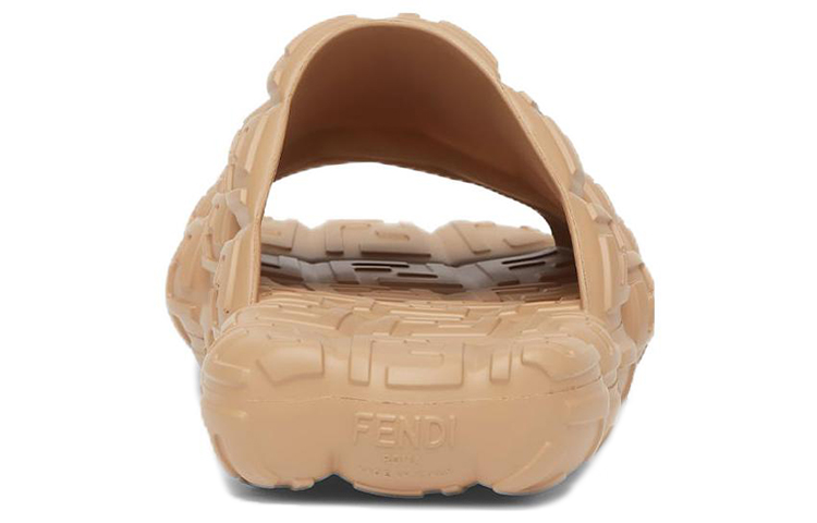Fendi Rubber Slides 'Beige Cloud' 圖 5