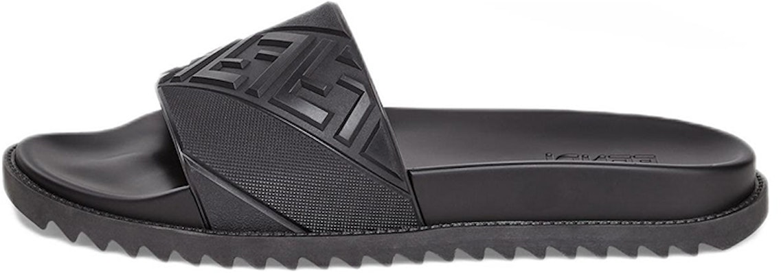Fendi Rubber Slides 'Embossed Diagonal FF Motif - Black' 7X1377ABO2F0QA1 Buy Fendi Rubber Slides 'Embossed Diagonal FF Motif - Black' 7X1377ABO2F0QA1