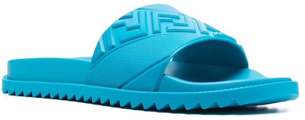 Sandalias Fendi de Goma 'Motivo FF Diagonal en Relieve - Turquesa' 7X1377-ABO2-F1E4P Order Sandalias Fendi de Goma 'Motivo FF Diagonal en Relieve - Turquesa' 7X1377-ABO2-F1E4P