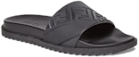 Lookbook Sandal Getah Fendi 'Embossed Diagonal FF Motif - Hitam' 7X1377-ABO2-F0QA1