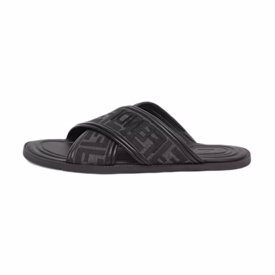 Fendi Sandals 'Cross Strap Black Fashion'
