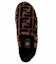 Shop Fendi 羊羔毛拖鞋 'FF Logo - 棕色' 7P1491-AHH1-F0R7R