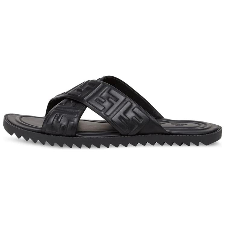 Fendi Slides 'Black' 7X1222-AADS-F0QA1