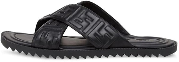 Fendi Slides 'Black' 7X1222-AADS-F0QA1 Fendi Slides 'Black' 7X1222-AADS-F0QA1