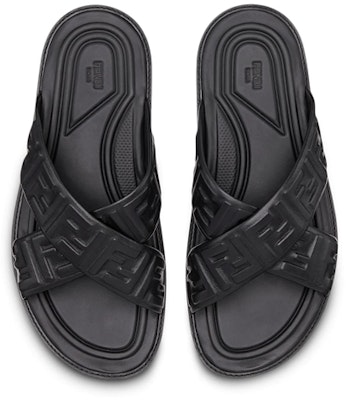 芬迪拖鞋“黑色” 7X1222-AADS-F0QA1 Shop 芬迪拖鞋“黑色” 7X1222-AADS-F0QA1