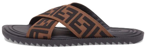 Fendi Slides 'Brown' 7X1222-A63T-F1425 Fendi Slides 'Brown' 7X1222-A63T-F1425