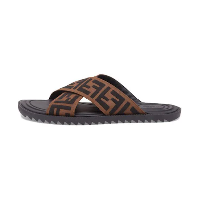 Fendi Slides 'Brown'
