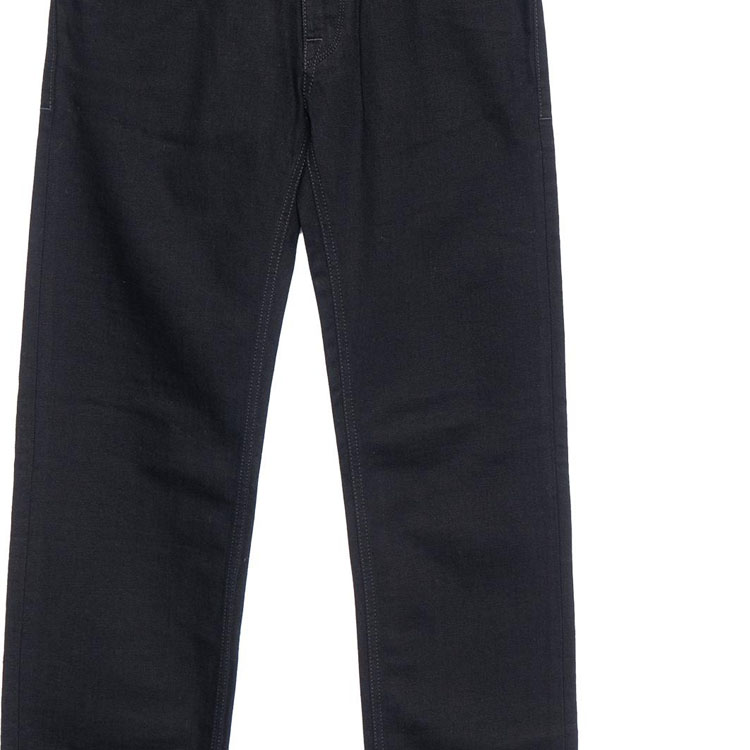 Purchase FENDI Slim Fit Jeans Hitam dengan Perincian Zip Berstud FLP201AHBYF0QA1