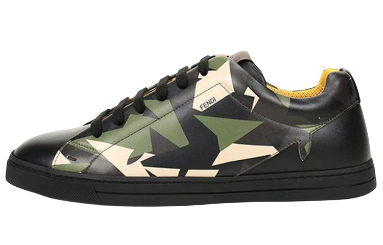 Fendi Sneaker 'Black Green Camo'