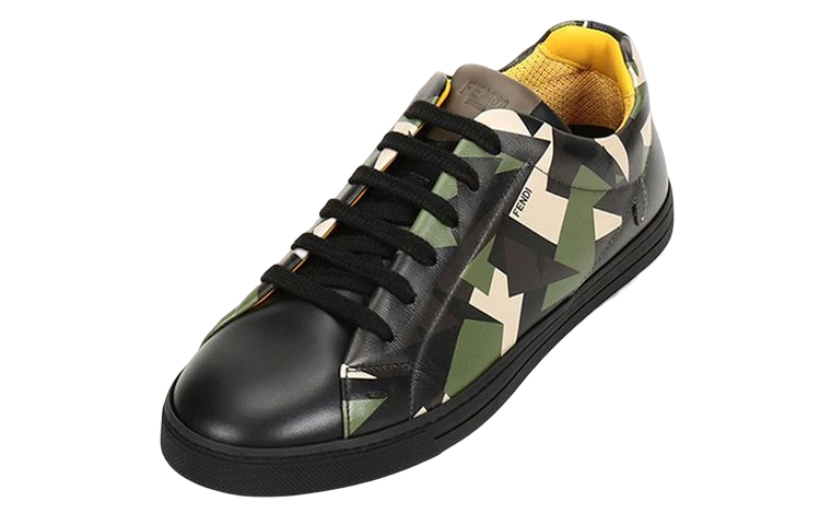 Fendi Sneaker 'Black Green Camo' 圖 2