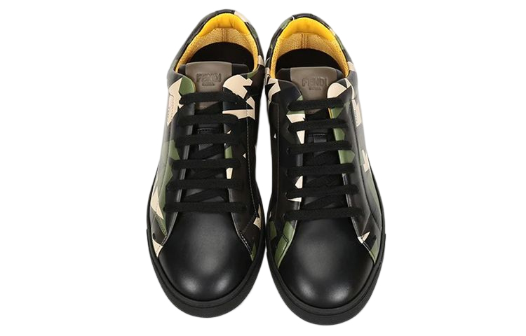Fendi Sneaker 'Black Green Camo' 圖 3