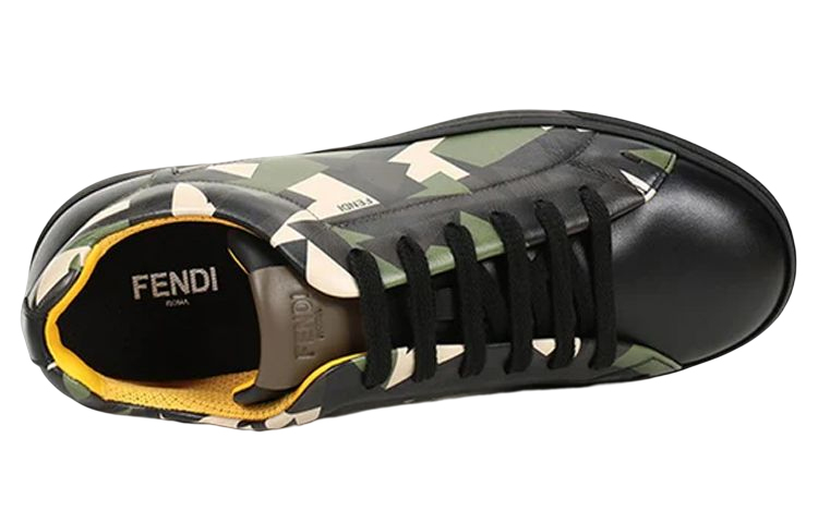 Fendi Sneaker 'Black Green Camo' 圖 4