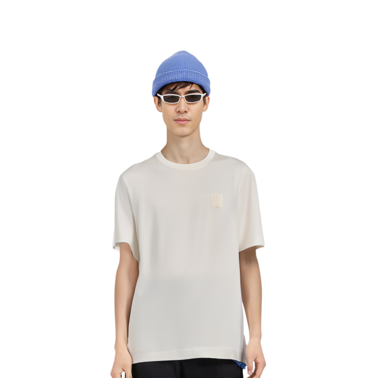 Purchase FENDI 純色圓領休閒短袖T恤 白色TEE FY0936AQJ7F-0RQ0