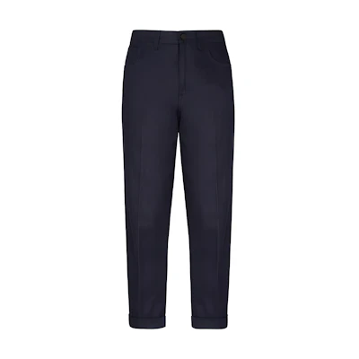FENDI Solid Color High-Waist Denim Jeans FLP284AIZBF0QG0