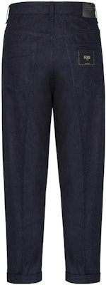 FENDI Solid Color High-Waist Denim Jeans FLP284AIZBF0QG0 Lookbook FENDI Solid Color High-Waist Denim Jeans FLP284AIZBF0QG0