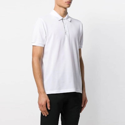 FENDI Solid Color Polo Shirt Casual White Short Sleeve FY0985AAONF0QA0 Lookbook FENDI Solid Color Polo Shirt Casual White Short Sleeve FY0985AAONF0QA0