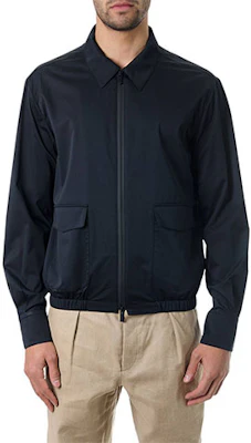 Fendi Solid Color Zip-Up Jacket Black FW0916A1M3F0QA1 Buy Fendi Solid Color Zip-Up Jacket Black FW0916A1M3F0QA1
