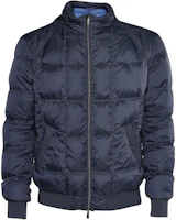 Fendi Solid Color Zip-Up Jacket with Long Sleeves - Blue FW0439K4ZF0QG0 Fendi Solid Color Zip-Up Jacket with Long Sleeves - Blue FW0439K4ZF0QG0