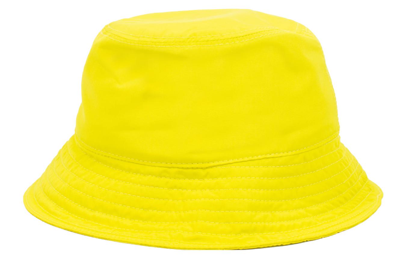 Lookbook フェンディ ソリッドロゴ コットン バケットハット ユニセックス イエロー. JUP017AFOJF11H4