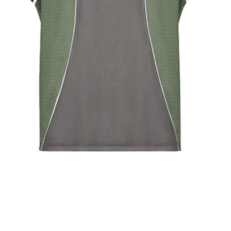 Sizing FENDI SS21 Baju Hijau Knit Mesh Teknologi FAF634A52DF1DS4