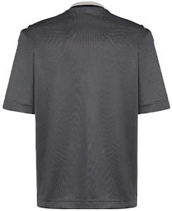 FENDI SS21 灰色拼接網布字母短袖T恤 FAF629A52EF1DS1 Lookbook FENDI SS21 灰色拼接網布字母短袖T恤 FAF629A52EF1DS1