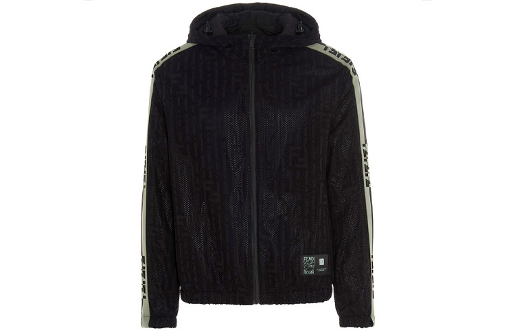 Fendi SS21 Reversible Bomber Jacket Black FAA817A521F0GME