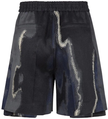 FENDI SS22 Celana Pendek Hitam Bermuda dengan Bordir Logo. FB0736AIA3F1AJR Lookbook FENDI SS22 Celana Pendek Hitam Bermuda dengan Bordir Logo. FB0736AIA3F1AJR