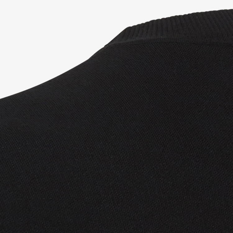 Shop FENDI SS22 黑色圆领长袖卫衣上衣. FZX030AIB7F0QA1