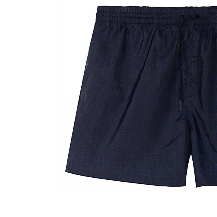 Purchase FENDI SS22 黑色抽绳宽松版休闲短裤。 FXB077AH3WF1GW9