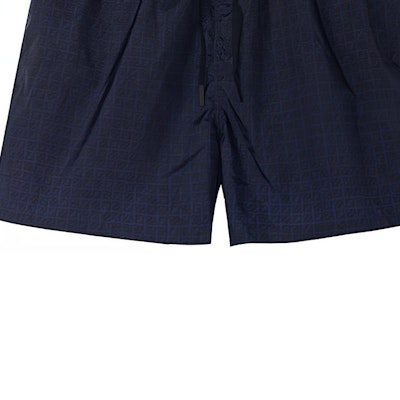 FENDI SS22 Black Drawstring Relaxed Fit Casual Shorts. FXB077AH3WF1GW9 Details for FENDI SS22 Black Drawstring Relaxed Fit Casual Shorts. FXB077AH3WF1GW9