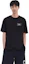 Shop FENDI SS22 Black Logo Patch Crewneck T-Shirt. FY0936A9RLF0QA1