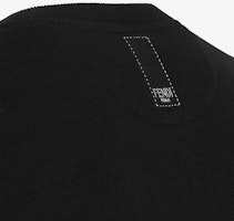 FENDI SS22 黑色印花长袖圆领卫衣 FY1132A9ROF0QA1 4