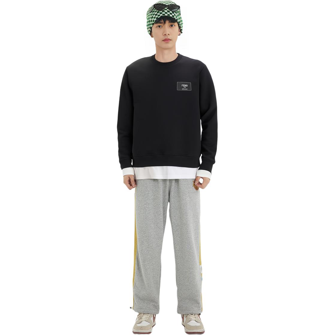 Details for FENDI SS22 黑色印花长袖圆领卫衣 FY1132A9ROF0QA1