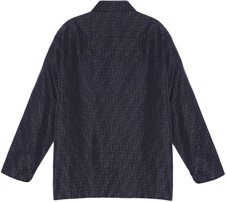 FENDI SS22 Black Long-Sleeve Shirt with Logo Print. FW1141A6WJF0QT6 Lookbook FENDI SS22 Black Long-Sleeve Shirt with Logo Print. FW1141A6WJF0QT6