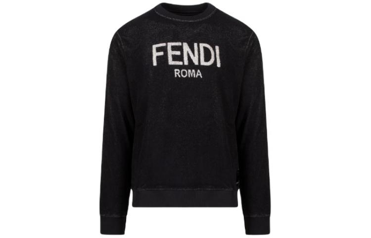 Order FENDI SS22 黑色字母Logo卫衣上衣. FY0178AKDIF0QA1