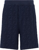 FENDI SS22 Blue Monogram Relaxed Fit Elastic Shorts. FB0689A9RKF0QG3 FENDI SS22 Blue Monogram Relaxed Fit Elastic Shorts. FB0689A9RKF0QG3