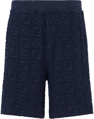 FENDI SS22 Blue Monogram Relaxed Fit Elastic Shorts. FB0689A9RKF0QG3 Order FENDI SS22 Blue Monogram Relaxed Fit Elastic Shorts. FB0689A9RKF0QG3