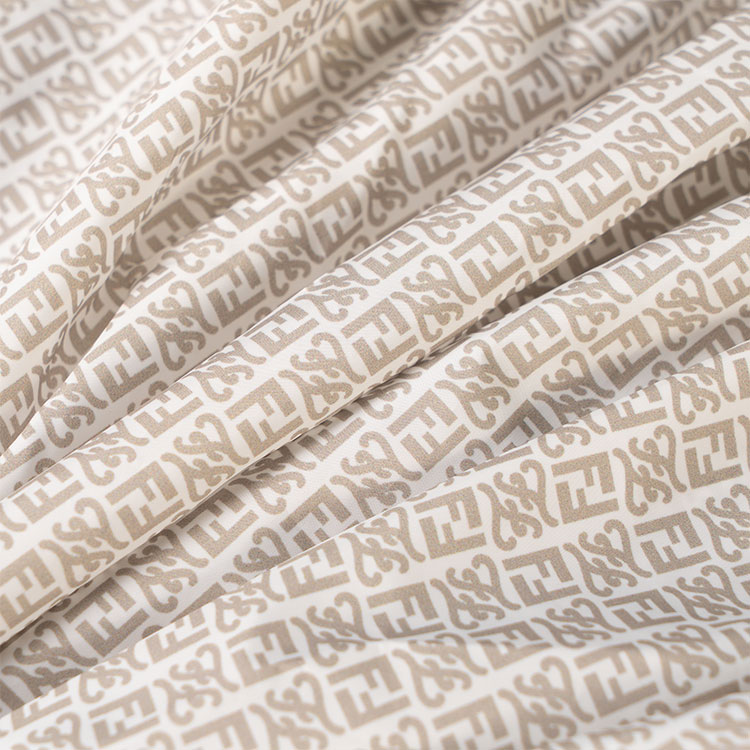 FENDI SS22  Brown Plaid Printed Drawstring Casual Shorts. FXB077AH3WF1GW8 圖 7